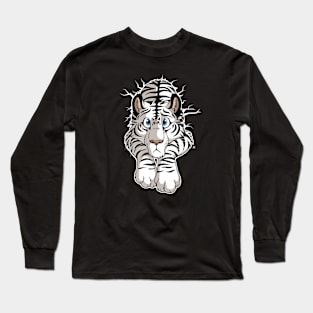 STUCK White Tiger Long Sleeve T-Shirt